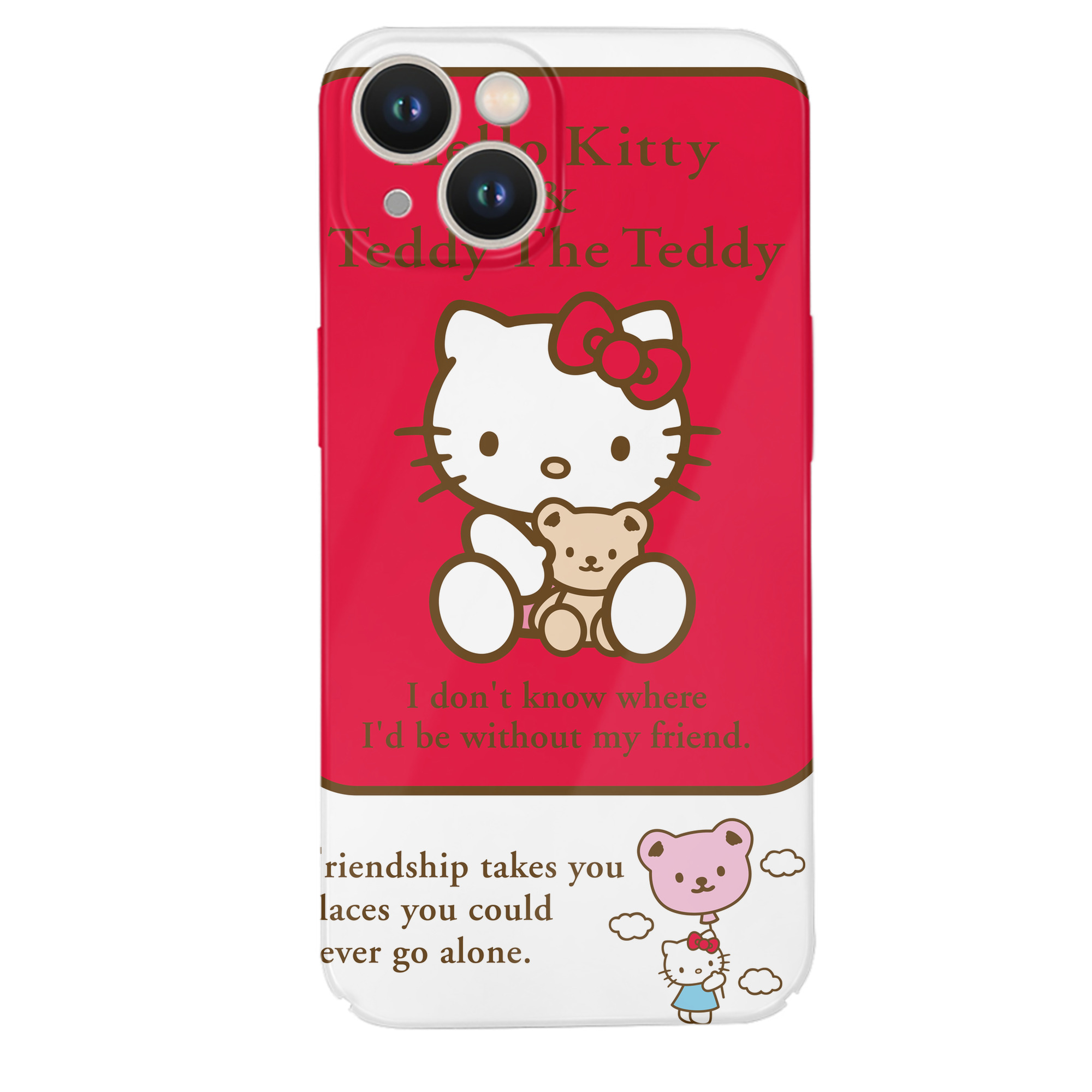 （画像用） Hello Kitty ハローキティ 【iPhone 14シリーズ対応】ハードケース